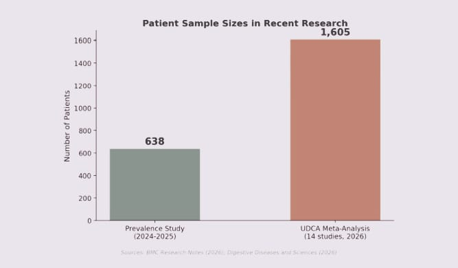 Research sample size comparison chart